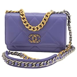 Chanel-Chanel Wallet on Chain-Violet