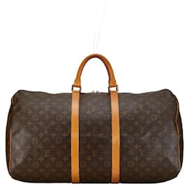 Louis Vuitton-Louis Vuitton Keepall 55-Braun