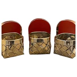 Three baskets from Cartier Silver hardware