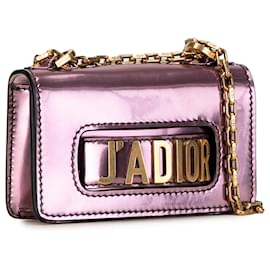 Dior-Dior Pink Mini JaDior Chain Flap-Pink