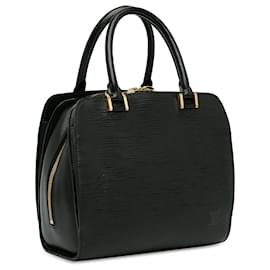 Louis Vuitton-Louis Vuitton Epi Pont-Neuf negro PM-Negro