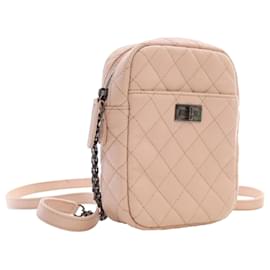 Chanel-Chanel Pink Calfskin 16P Reissue Camera Bag-Pink
