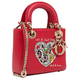 Dior-Dior Rouge x Niki de Saint Phalle Mini Lady Dior-Rouge