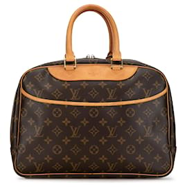 Louis Vuitton-Louis Vuitton Brown Monogram Deauville-Castaño