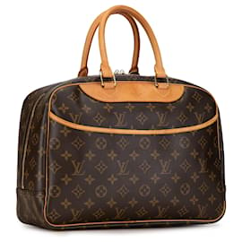 Louis Vuitton-Louis Vuitton Brown Monogram Deauville-Castaño