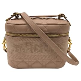 Dior-Dior Brown Bolsa pequena DiorTravel Vanity-Marrom,Carne