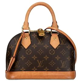 Louis Vuitton-Monograma marrón Alma BB de Louis Vuitton-Castaño