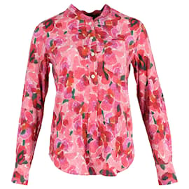 Isabel Marant-Camicia floreale Isabel Marant in cotone rosa-Rosa