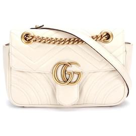 Gucci-Mini GG Marmont Leather Shoulder Bag 446744-Other