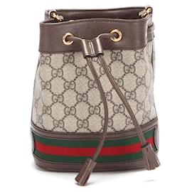 Gucci-Mini sac seau GG Supreme Ophidia 550620-Autre