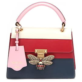 Gucci-Sac en cuir Queen Margaret Bee Blind For Love 476541-Autre