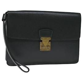 Louis Vuitton-LOUIS VUITTON Taiga Pochette Kourad Clutch Epicea M30194 LV Auth th4902-Andere