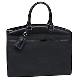 Louis Vuitton-Bolso de mano LOUIS VUITTON Epi Riviera Noir Negro M48182 LV Auth 75500-Negro