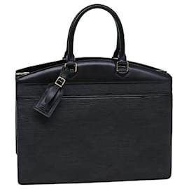Louis Vuitton-LOUIS VUITTON Epi Riviera Handtasche Noir Schwarz M48182 LV Auth 75500-Schwarz