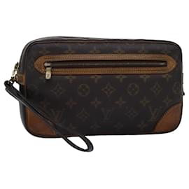 Louis Vuitton-Bolsa clutch Monograma LOUIS VUITTON Marly Dragonne GM M51825 Autenticação de LV 75243-Monograma