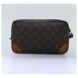 Louis Vuitton-LOUIS VUITTON Monogramm Marly Dragonne GM Clutch M51825 LV Auth 75243-Monogramm