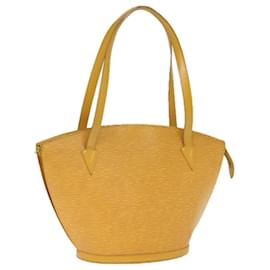 Louis Vuitton-Bolsa de ombro de compras LOUIS VUITTON Epi Saint Jacques amarela M52269 Auth 74614-Amarelo