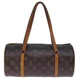 Louis Vuitton-Bolsa de mão LOUIS VUITTON Monograma Papillon 30 Vintage M51385 Autenticação de LV 75771-Monograma