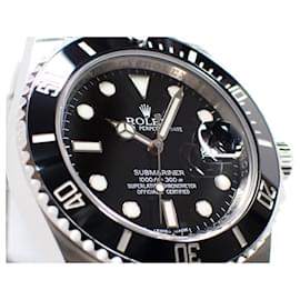 Rolex-ROLEX Submariner data 116610LN serie casuale '11 Uomo-Argento