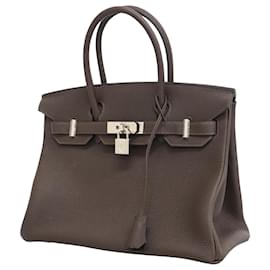 Hermès-Hermès Birkin 35-Marron