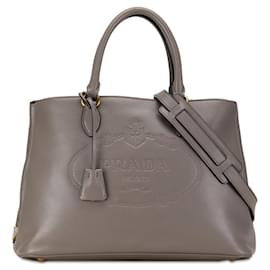 Prada-Prada Saffiano-Cinza