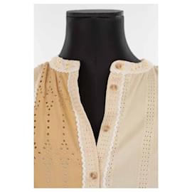 SéZane-Cotton dress-Beige