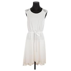 Claudie Pierlot-weißes Kleid-Weiß