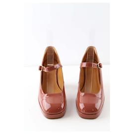 SéZane-patent leather heels-Pink