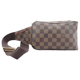 Louis Vuitton-Louis Vuitton Damier Geronimos Crossbody Bag N51994-Brown