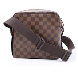 Louis Vuitton-Louis Vuitton Damier Olav Crossbody Bag PM N41442-Brown