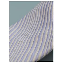 Hermès-Corbata  Rosa a Rayas-Other