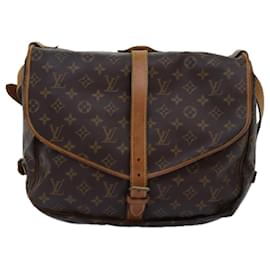 Louis Vuitton-Louis Vuitton Saumur 35-Castaño