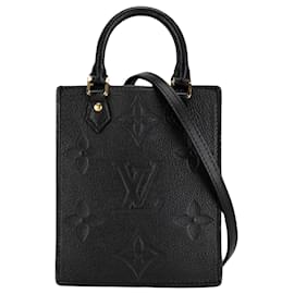 Louis Vuitton-Louis Vuitton Sac Plat-Negro