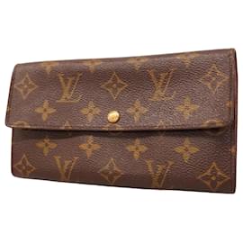 Louis Vuitton-Louis Vuitton Porte Monnaie Credit-Brown