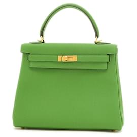 Hermès-Hermès Kelly 25-Vert