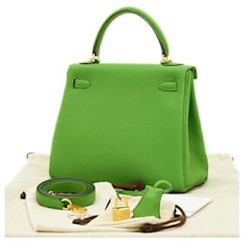 Hermès-Hermès Kelly 25-Vert