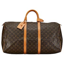 Louis Vuitton-Louis Vuitton Keepall 55-Braun