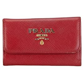 Prada-Prada Saffiano-Vermelho