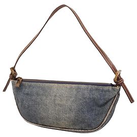 mini baguette fendi Blu