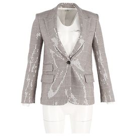Giacca da auto Venus con paillettes Zadig & Voltaire in lana beige Beige