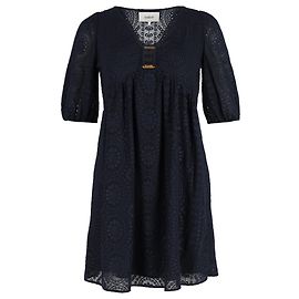 Mini Abito Ba&Sh con scollo a V in cotone Blu Navy Blu Blu navy