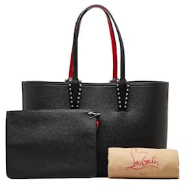 Christian Louboutin-Christian Louboutin Studded Cabata Tote  Leather Tote Bag in Excellent condition-Other