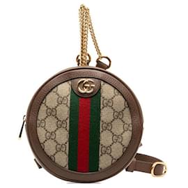 Gucci-Gucci GG Supreme Ophidia Mini Backpack Sac à dos en toile 598661.0 en excellent état-Autre