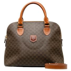Céline-Celine Macadam Dome Handbag  Canvas Handbag in Good condition-Other