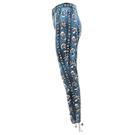 Louis Vuitton-Louis Vuitton trousers T.FR 34 Velvet-Blue
