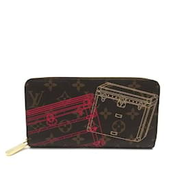 Louis Vuitton-Louis Vuitton Zippy Wallet Canvas Long Wallet M58507 in Excellent condition-Other