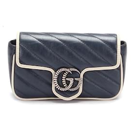 Gucci-Super Mini GG Marmont Shoulder Bag-Other