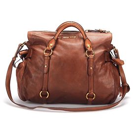 Bolsa de ombro de couro Miu Miu em muito bom estado Outro