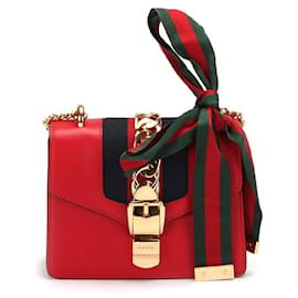 Gucci-Mini sac à chaîne Sylvie en cuir 431666-Autre