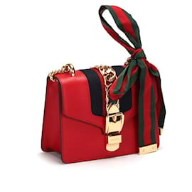 Gucci-Mini sac à chaîne Sylvie en cuir 431666-Autre